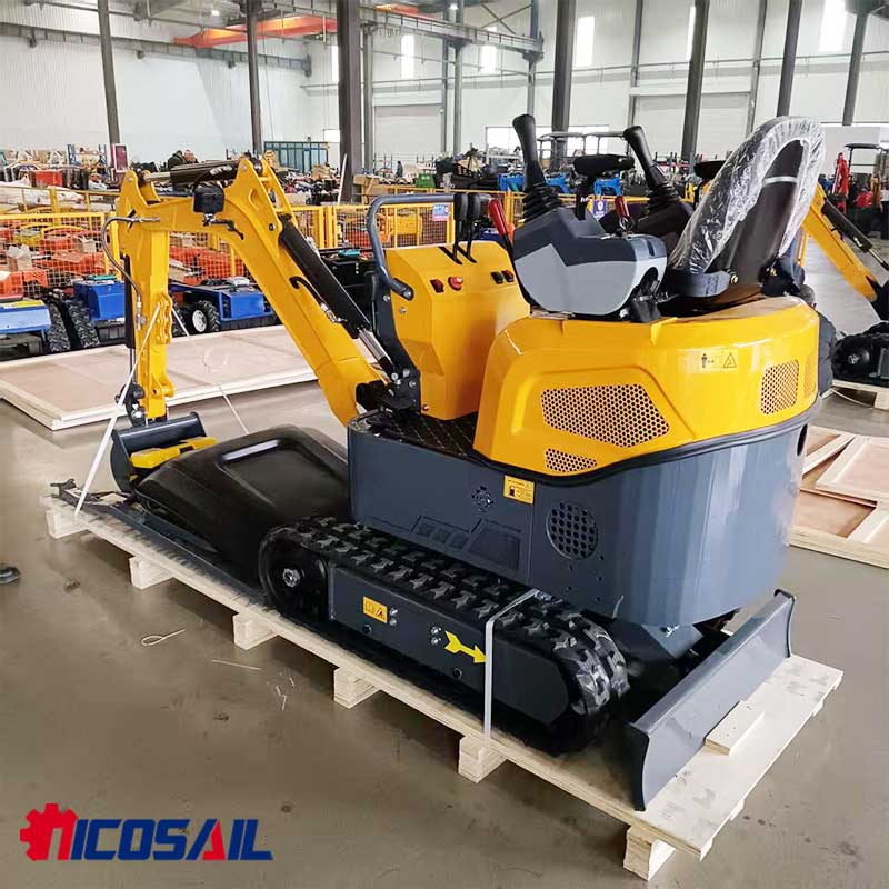 Urban Farming In China - Mini-excavatrice urbaine 1,2t OKW12 – Taille