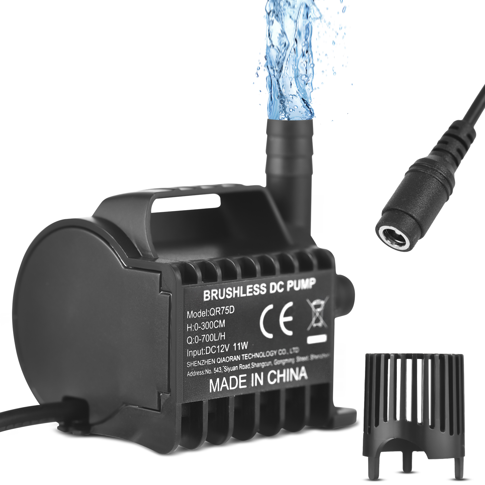 Water Pump Submersible Mini - Pompe à eau submersible 12V, 9,8