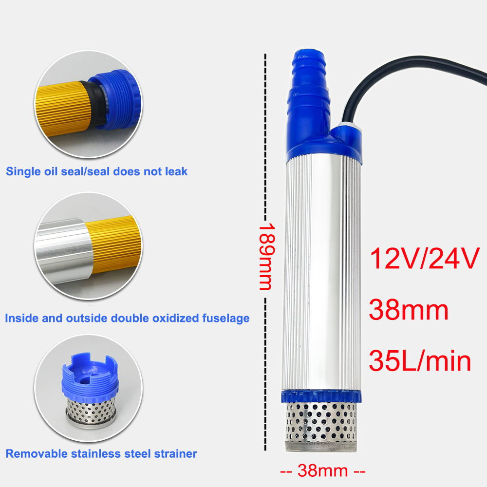 Pompe de voiture électrique 38 - Water Pump Submersible Mini avis et prix