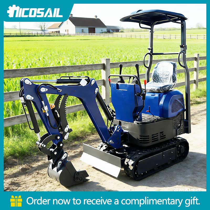 Mini-excavatrice compacte 1t m - Urban Farming In China avis et prix