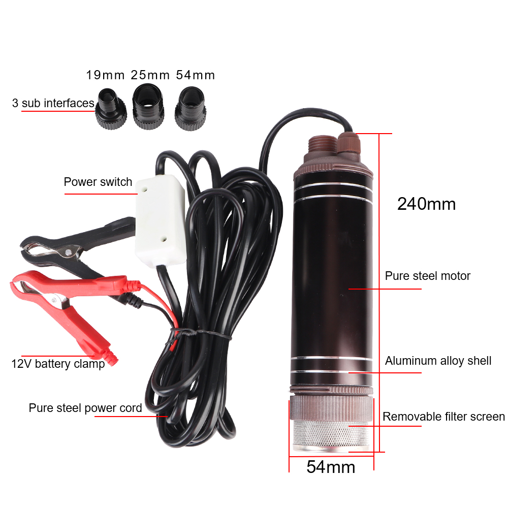 Pompe à huile auto-amorçante h - Water Pump Submersible Mini avis et prix