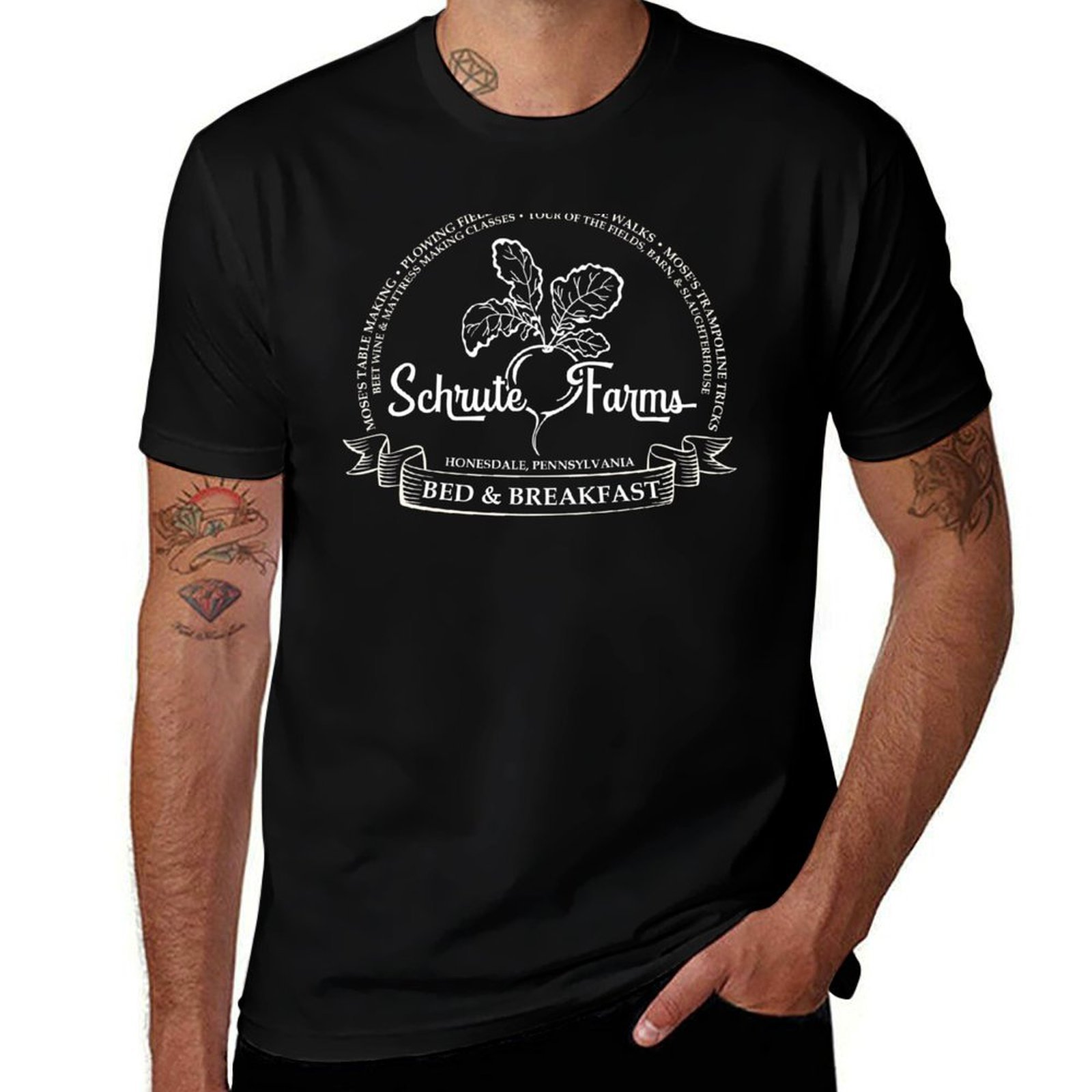 Shrute Farms B&B T-Shirt Urban - Urban Farming In China avis et prix