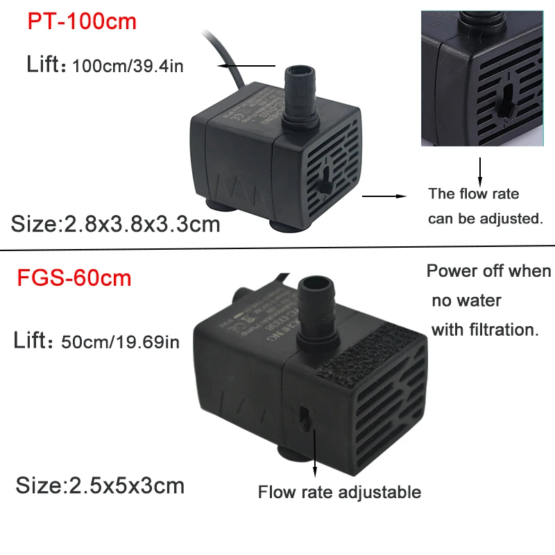 Pompe à eau submersible USB po - Water Pump Submersible Mini avis et prix
